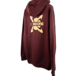 CC Moore Sweat Homme Hoodie - Burgundy * Sweats & Polaires