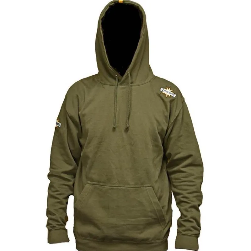 Dynamite Baits Sweat Homme Hoody - Kaki * Sweats & Polaires