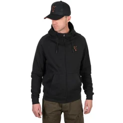 Fox Sweat Homme Collection Lw Hoody Black & Orange - Noir * Sweats & Polaires