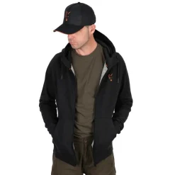 Fox Sweat Homme Collection Lw Hoody Black & Orange - Noir * Sweats & Polaires