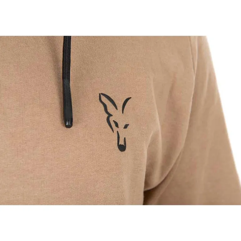 Sweat Homme Fox Collection Lw Zip Hoody - Tan
