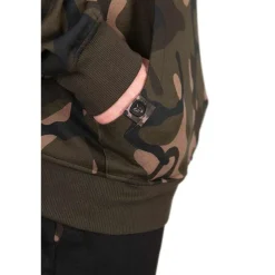 Fox Sweat Homme Lw Khaki/Camo Split Zip Hoody - Camo * Sweats & Polaires