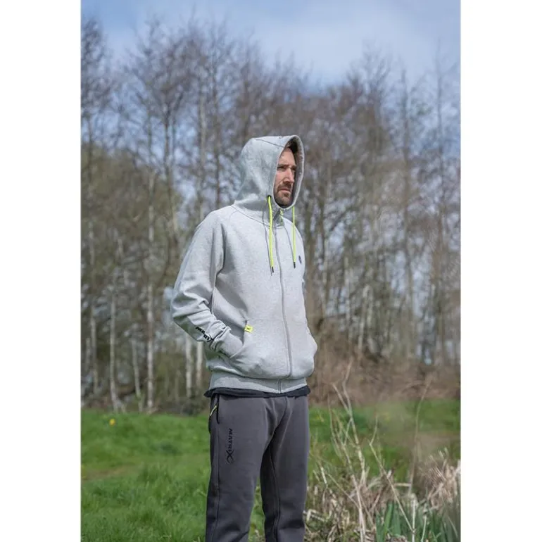 Sweat Homme Fox Matrix Black Edition Full Zip Hoody - Gris