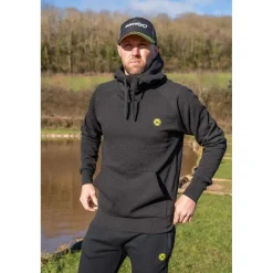 Fox Matrix Sweat Homme Black Marl Hoody - Noir * Sweats & Polaires