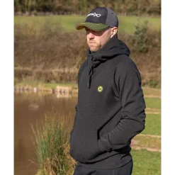 Fox Matrix Sweat Homme Black Marl Hoody - Noir * Sweats & Polaires