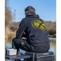 Fox Matrix Sweat Homme Large Fade Logo Hoody - Noir * Sweats & Polaires