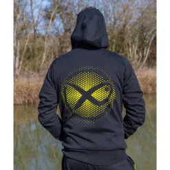 Fox Matrix Sweat Homme Large Fade Logo Hoody - Noir * Sweats & Polaires