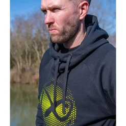 Fox Matrix Sweat Homme Large Fade Logo Hoody - Noir * Sweats & Polaires