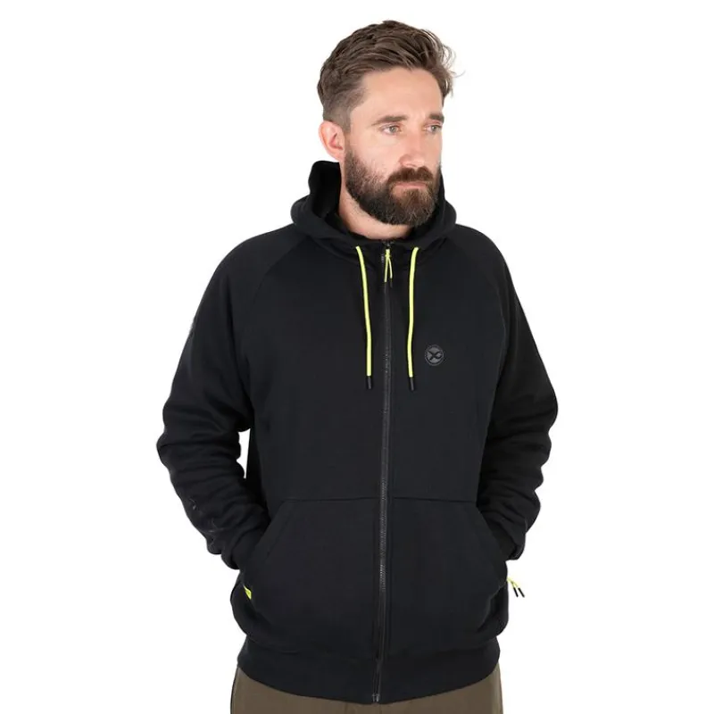 Fox Matrix Sweat Homme Sherpa Hoody - Noir * Sweats & Polaires