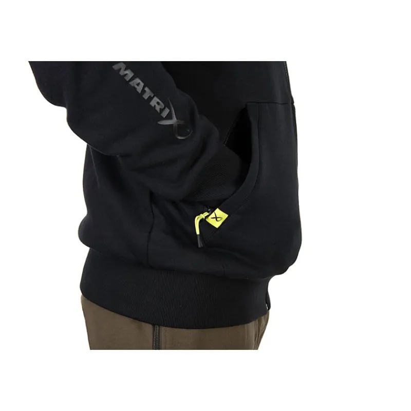 Fox Matrix Sweat Homme Sherpa Hoody - Noir * Sweats & Polaires