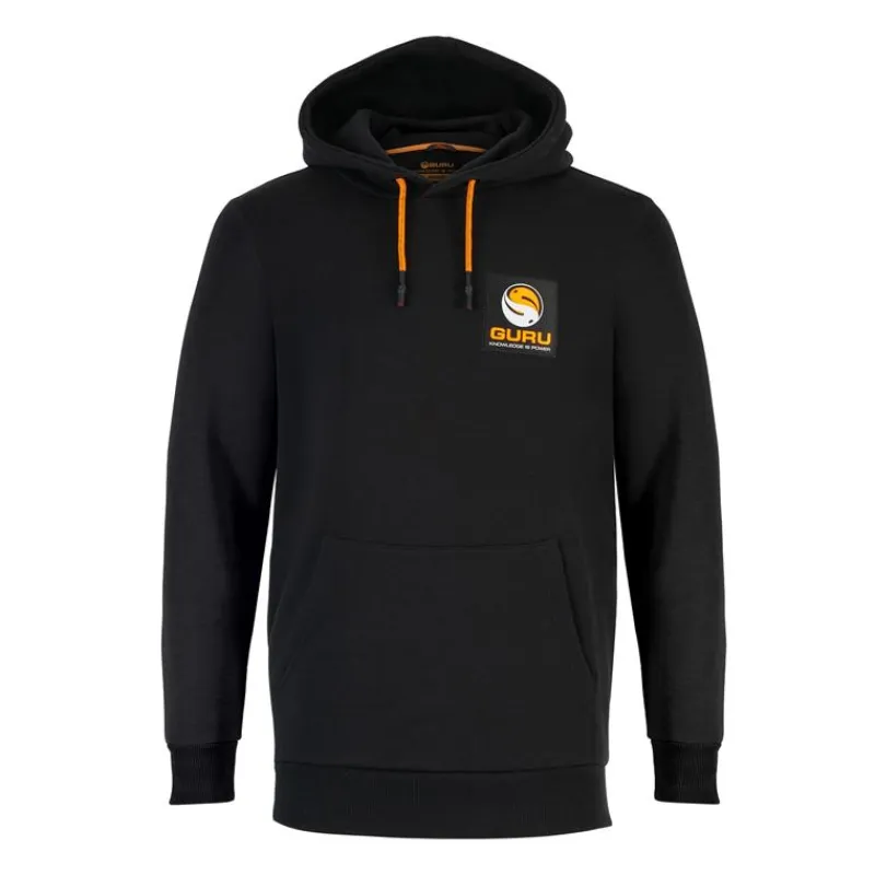 Guru Sweat Homme Black Patch Hoodie - Noir * Sweats & Polaires