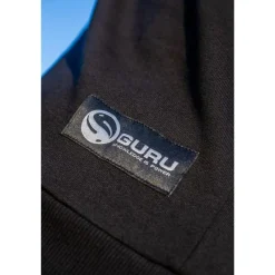 Guru Sweat Homme Black Patch Hoodie - Noir * Sweats & Polaires