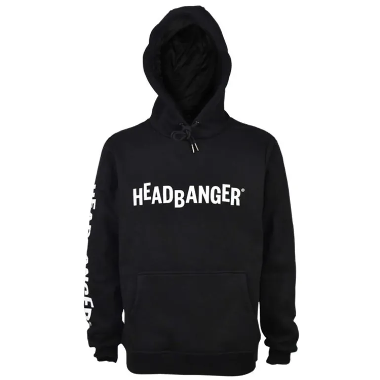 Sweat Homme Headbanger Hoodie - Noir