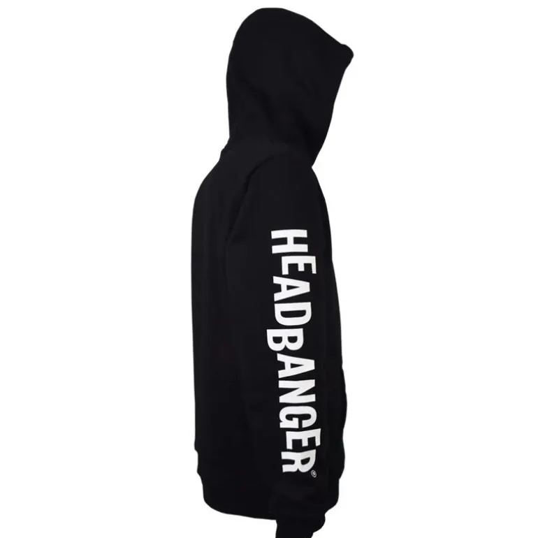 Sweat Homme Headbanger Hoodie - Noir