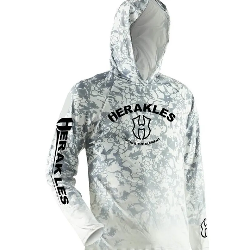 Herakles Sweat Homme Sun Fleece - Blanc * Anti-Uv|Sweats & Polaires