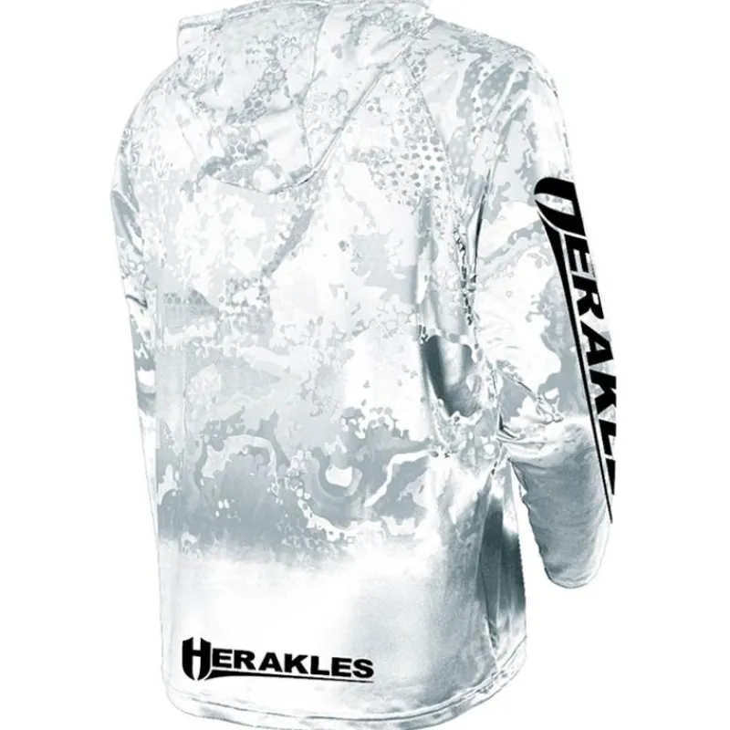 Herakles Sweat Homme Sun Fleece - Blanc * Anti-Uv|Sweats & Polaires