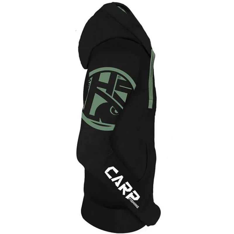 Hot Spot Design Sweat Homme Hoodie Carpfishing Eco 2.0 - Noir * Sweats & Polaires
