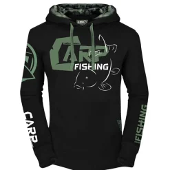 Hot Spot Design Sweat Homme Hoodie Carpfishing Eco 2.0 - Noir * Sweats & Polaires