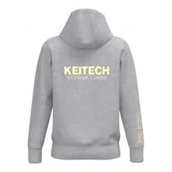 Keitech Sweat Homme - Gris Clair * Sweats & Polaires