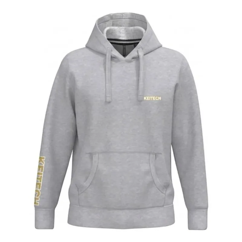 Keitech Sweat Homme - Gris Clair * Sweats & Polaires