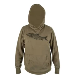 Korum Sweat Homme Classic Barbel Hoodie - Kaki * Sweats & Polaires