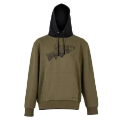 Sweat Homme Korum Classic Tench Hoodie - Kaki