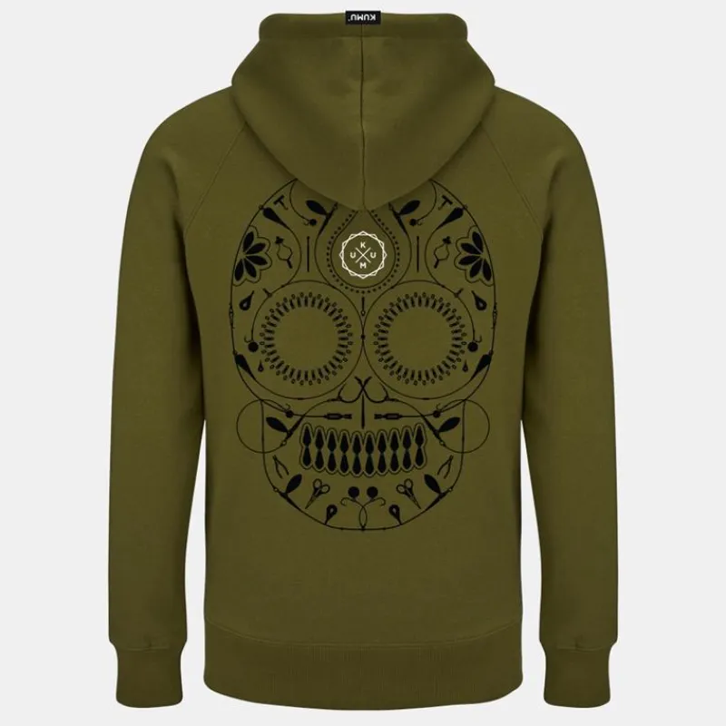 Kumu Sweat Homme Hoody Death Rig - Kaki * Sweats & Polaires