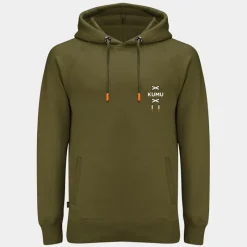 Kumu Sweat Homme Hoody True Leather - Kaki * Sweats & Polaires