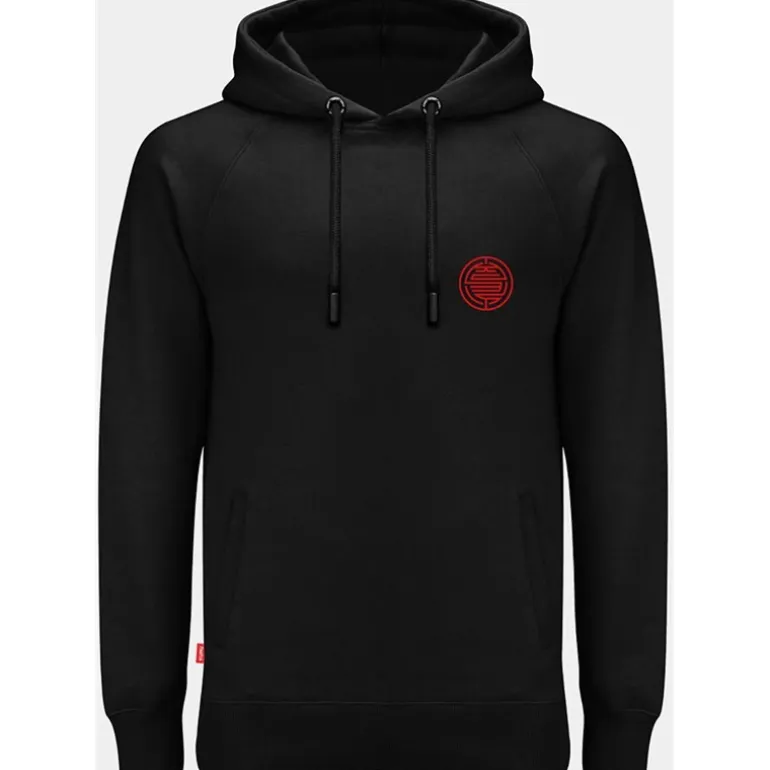 Sweat Homme Kumu Lotus Hoodie - Noir