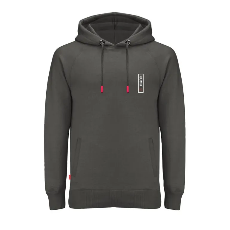 Sweat Homme Kumu Rising Sun Grey Hoodie - Gris