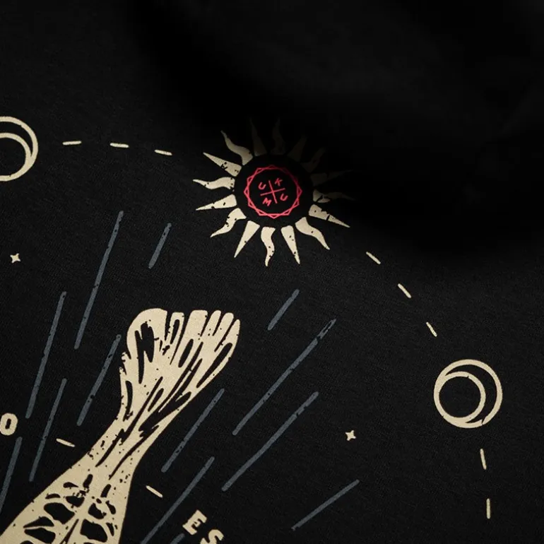 Sweat Homme Kumu X Pole Position Hoodie New Moon - Noir