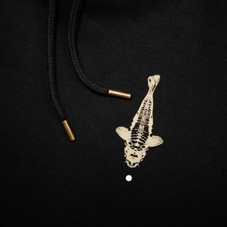 Sweat Homme Kumu X Pole Position Hoodie New Moon - Noir