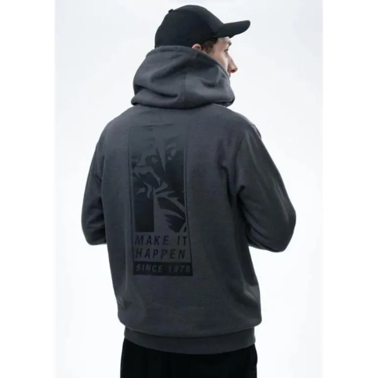 Sweat Homme Nash Make It Happen Since 1978 - Gris