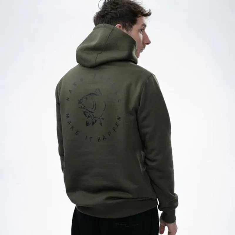 Nash Sweat Homme Make It Happen Carp Logo - Vert * Sweats & Polaires