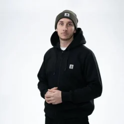 Nash Sweat Homme Make It Happen Badge Zipped - Noir * Sweats & Polaires