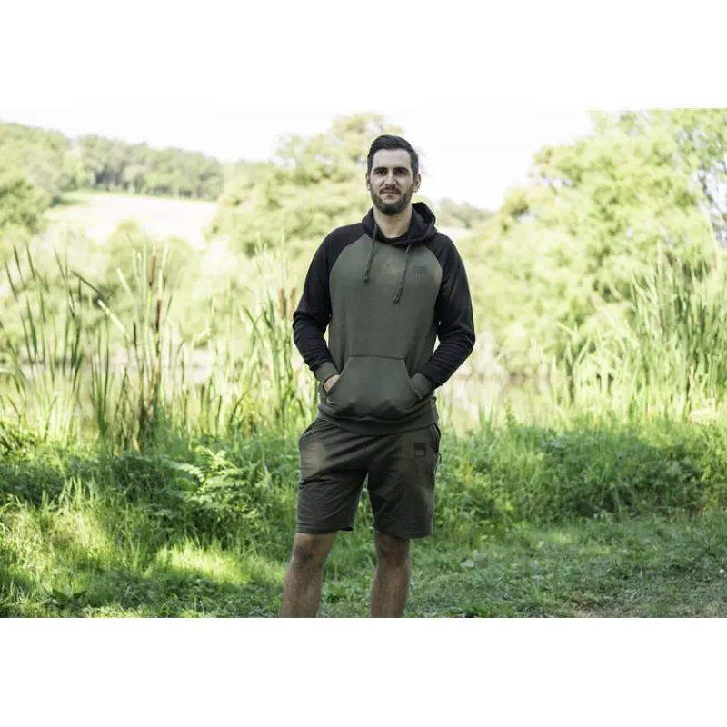 Nash Sweat Homme Make It Happen Hoody Raglan - Vert * Sweats & Polaires