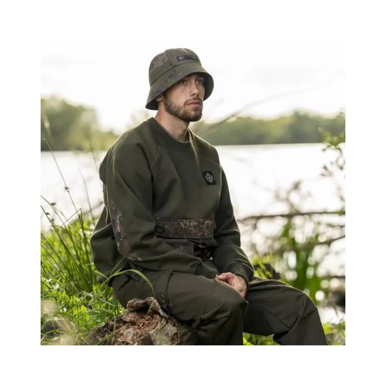 Sweat Homme Nash Scope Hd Jumper - Kaki