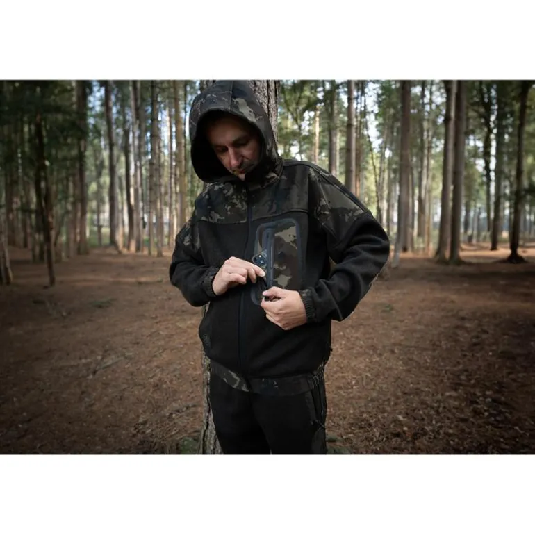 Sweat Homme Nash Zero Tolerance Nordic Fleece Zipped Hoody - Camo