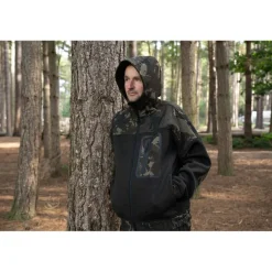 Sweat Homme Nash Zero Tolerance Nordic Fleece Zipped Hoody - Camo