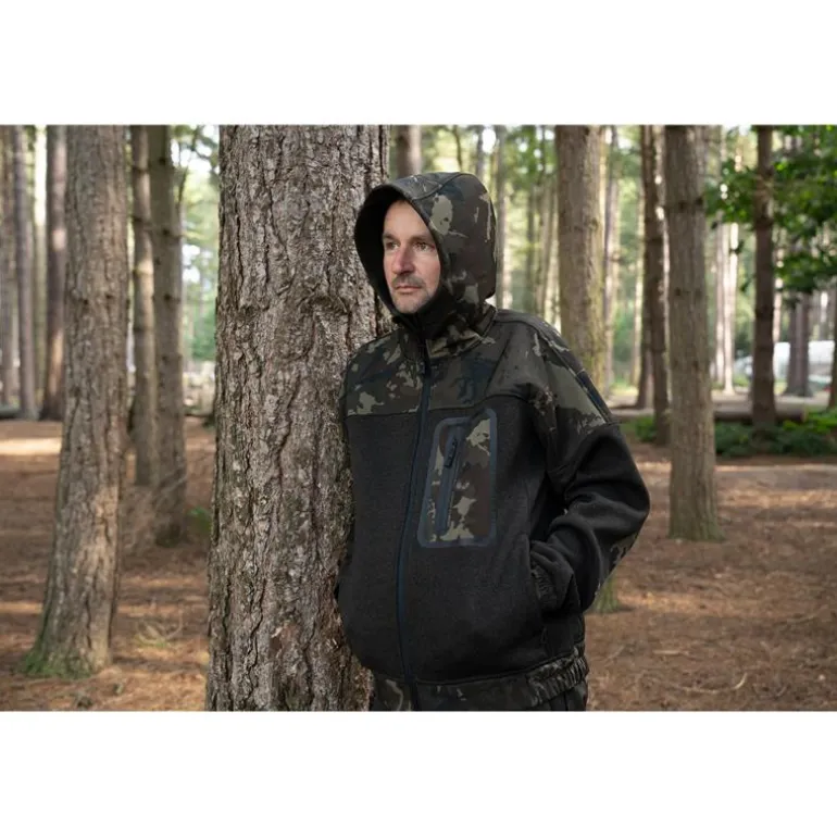 Sweat Homme Nash Zero Tolerance Nordic Fleece Zipped Hoody - Camo