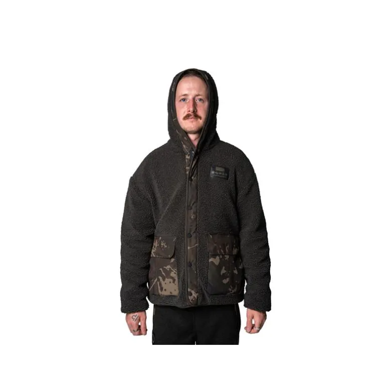 Sweat Homme Nash Zero Tolerance Nordic Fleece Zipped Hoody - Camo