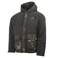 Nash Sweat Homme Zero Tolerance Sherpa Fleece Hoody - Camo * Sweats & Polaires