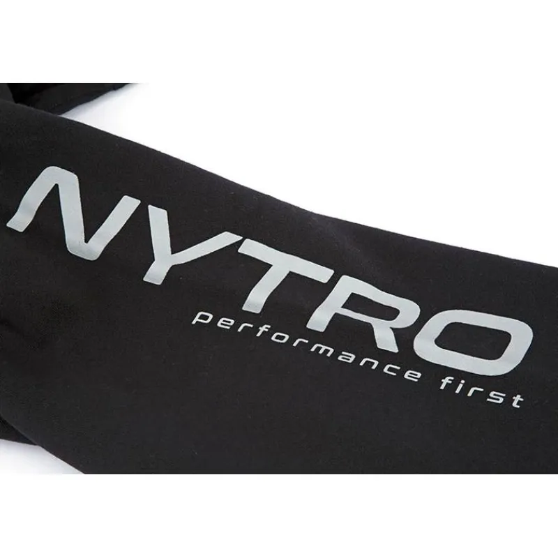 Nytro Sweat Homme Zipped Hoody Tri-Color - Black/Dark Marl Grey Red * Sweats & Polaires
