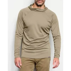 Sweat Homme Orvis Pro Sun Hoodie - Safari Green
