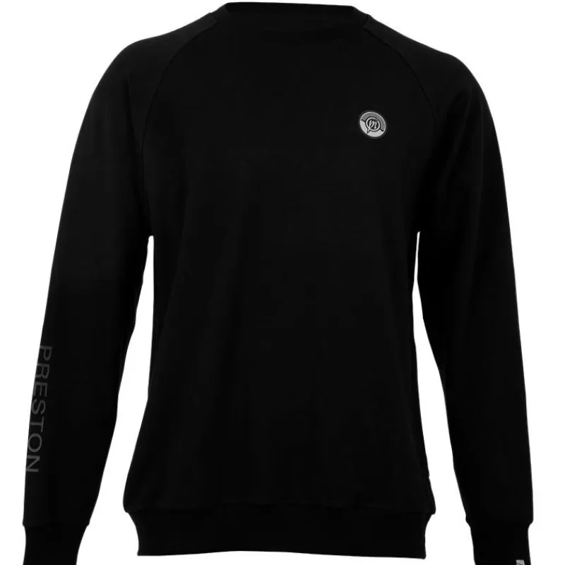 Preston Innovations Sweat Homme Black Minimal Sweatshirt - Noir * Sweats & Polaires