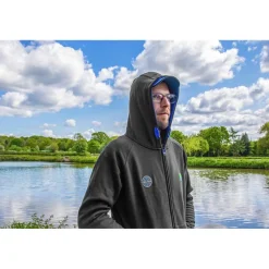 Preston Innovations Sweat Homme Celcius Zip Hoodie - Noir * Sweats & Polaires