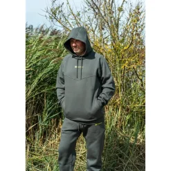 Ridge Monkey Sweat Homme Apearel Thermapro Heavyweight Thermique - Green * Sweats & Polaires