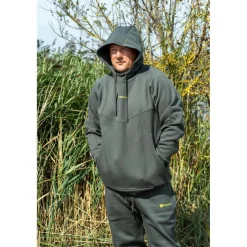 Ridge Monkey Sweat Homme Apearel Thermapro Heavyweight Thermique - Green * Sweats & Polaires