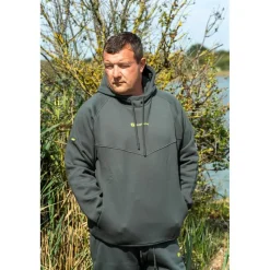 Ridge Monkey Sweat Homme Apearel Thermapro Heavyweight Thermique - Green * Sweats & Polaires