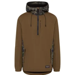 Trakker Sweat Homme Techpro Half-Zip Hoody - Kaki/Camou * Sweats & Polaires